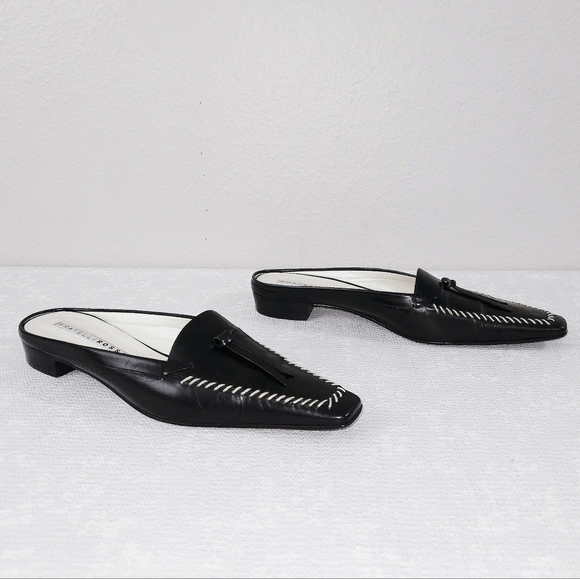 Fratelli Rossetti Mules Snub Nose Slip-On Heels - Picture 1 of 11